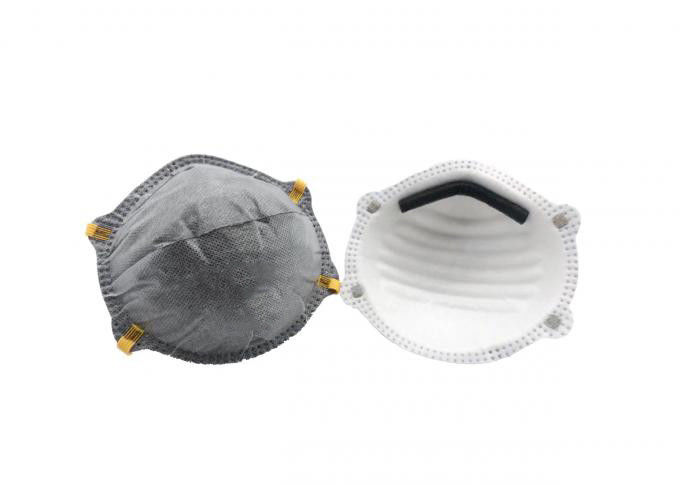 Eficiência alta ativada Plys da filtragem da máscara de poeira do carbono 4 para áreas industriais