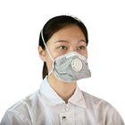 Máscara protetora ativada do isolamento do carbono, máscara descartável da boca da fibra de vidro livre