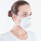 Máscara de pouco peso da proteção da poluição do ar da máscara branca do copo FFP2 da cor