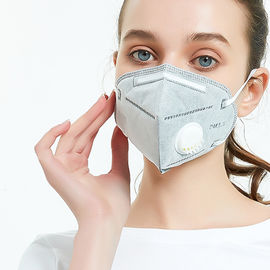 as máscaras de poeira das avaliações de 4 camadas FFP, Earloop descartável a cor do cinza da máscara protetora
