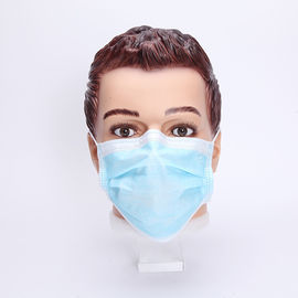 China A dobra Earloop do peso leve 3 máscaras não tecidas Dustproof da boca da máscara protetora fábrica